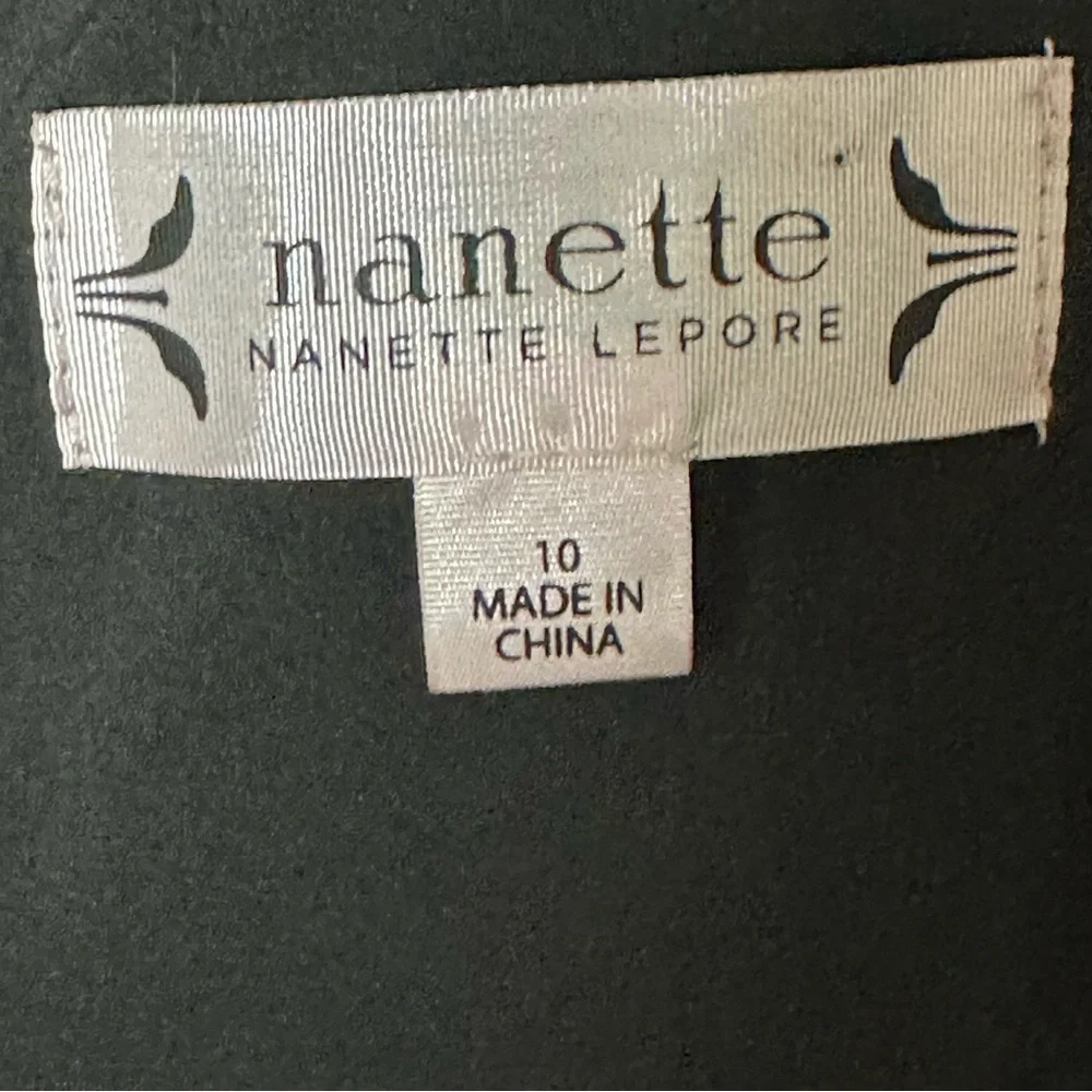 Nanette Nanette Lepore 10 NWT Black Burnout Velvet Dress Witchy Goth Whimsigoth